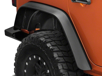 RedRock Flat Fender Flares with Fender Liner Kit (07-18 Jeep Wrangler JK)