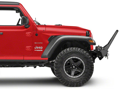 RedRock Stubby Winch Front Bumper with Stinger Bar (18-25 Jeep Wrangler JL)
