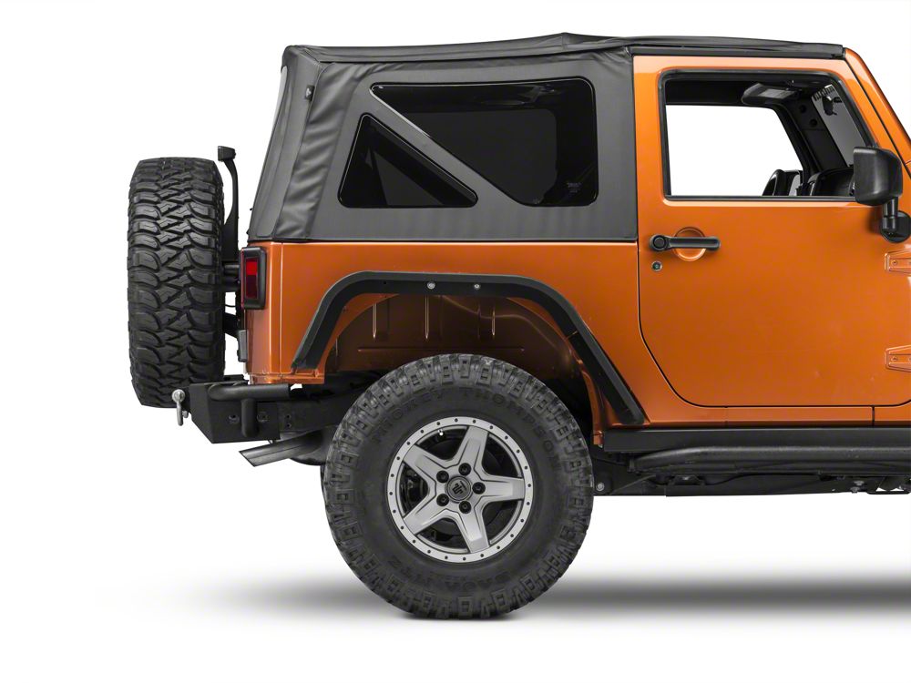 RedRock Full Width HD Rock Crawler Rear Bumper (07-18 Jeep