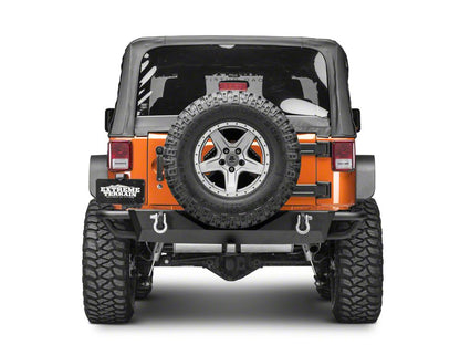 RedRock Full Width HD Rock Crawler Rear Bumper (07-18 Jeep Wrangler JK)