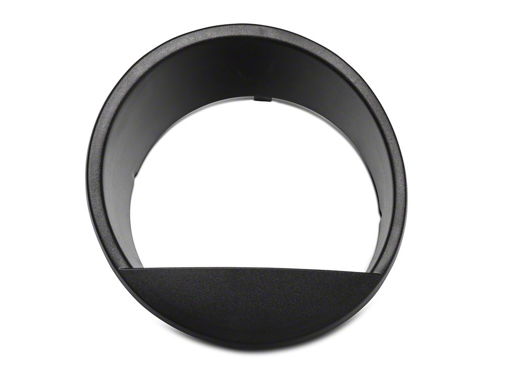 RedRock Angry Eyes Headlight Conversion; Black (07-18 Jeep Wrangler JK)