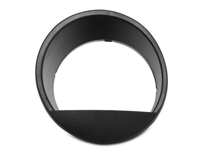 RedRock Angry Eyes Headlight Conversion; Black (07-18 Jeep Wrangler JK)