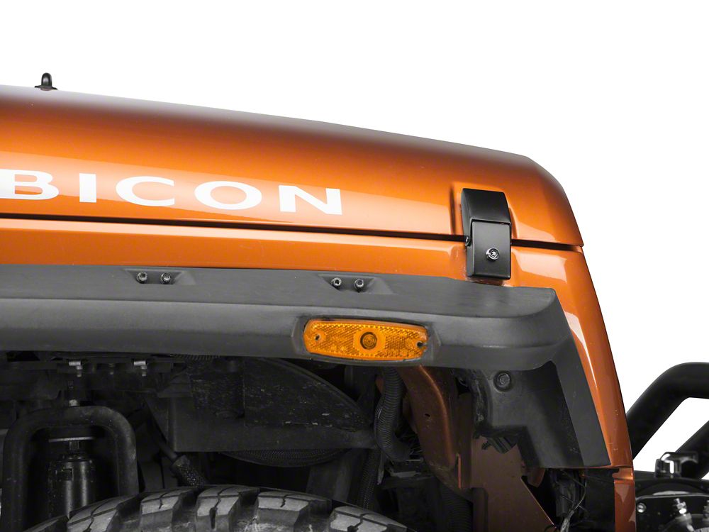 RedRock Locking Hood Catch Kit (07-18 Jeep Wrangler JK)
