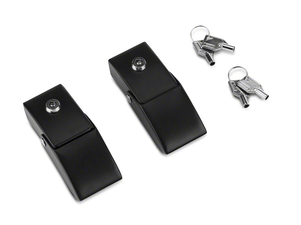 RedRock Locking Hood Catch Kit (07-18 Jeep Wrangler JK)
