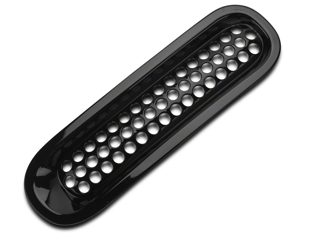 RedRock Honeycomb Grille Inserts; Black (07-18 Jeep Wrangler JK)