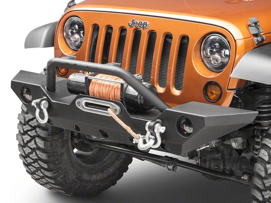 RedRock Turn Signal Bezels; Black (07-18 Jeep Wrangler JK)
