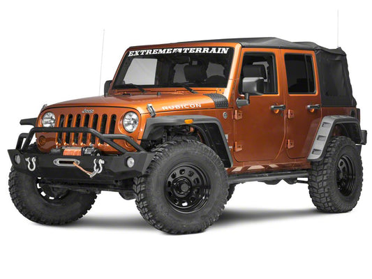 RedRock Cowl Body Armor; Textured Black (07-18 Jeep Wrangler JK)