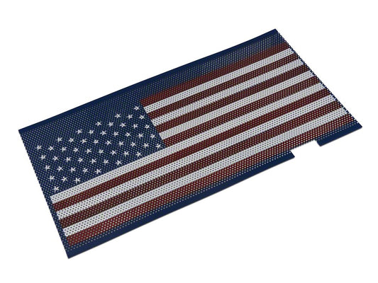RedRock Mesh Grille Insert; Old Glory (07-18 Jeep Wrangler JK)