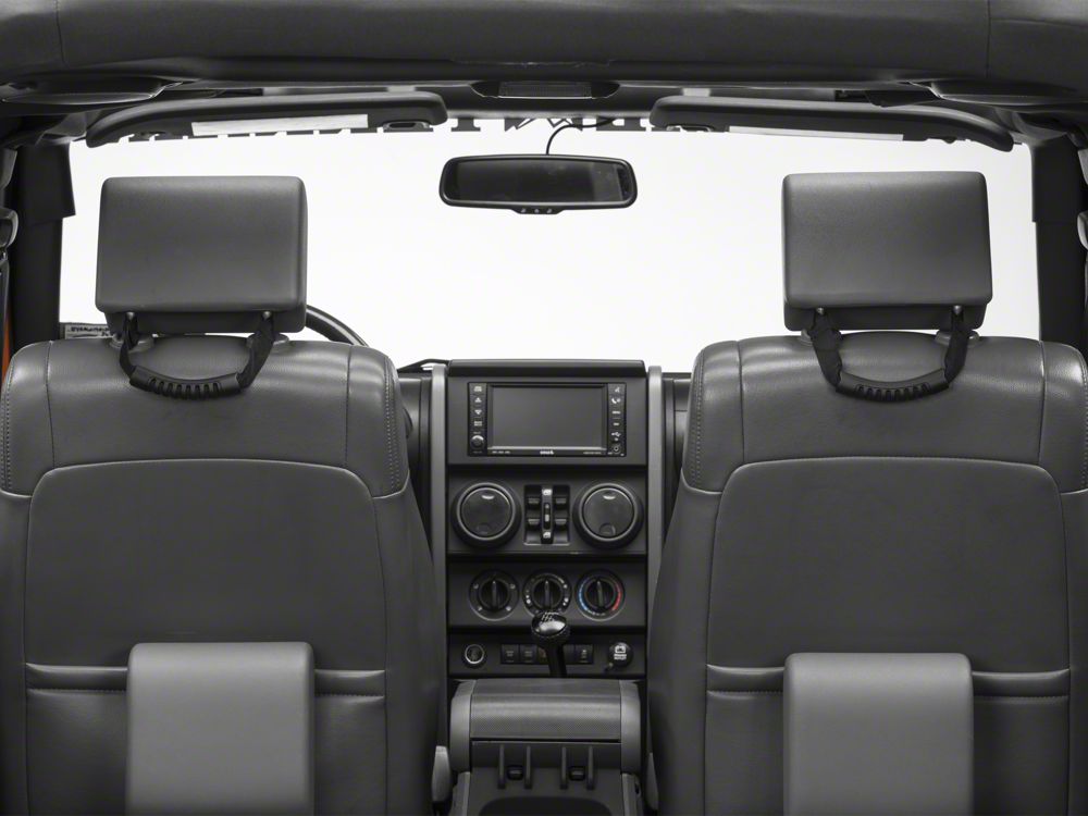 RedRock Rear Seat Grab Handles (07-25 Jeep Wrangler JK & JL 4-Door)