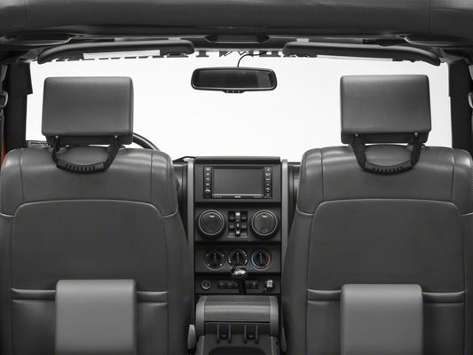 RedRock Rear Seat Grab Handles (07-25 Jeep Wrangler JK & JL 4-Door)