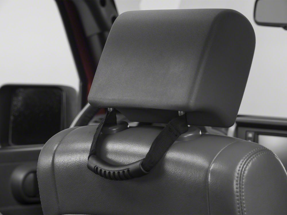 RedRock Rear Seat Grab Handles (07-25 Jeep Wrangler JK & JL 4-Door)