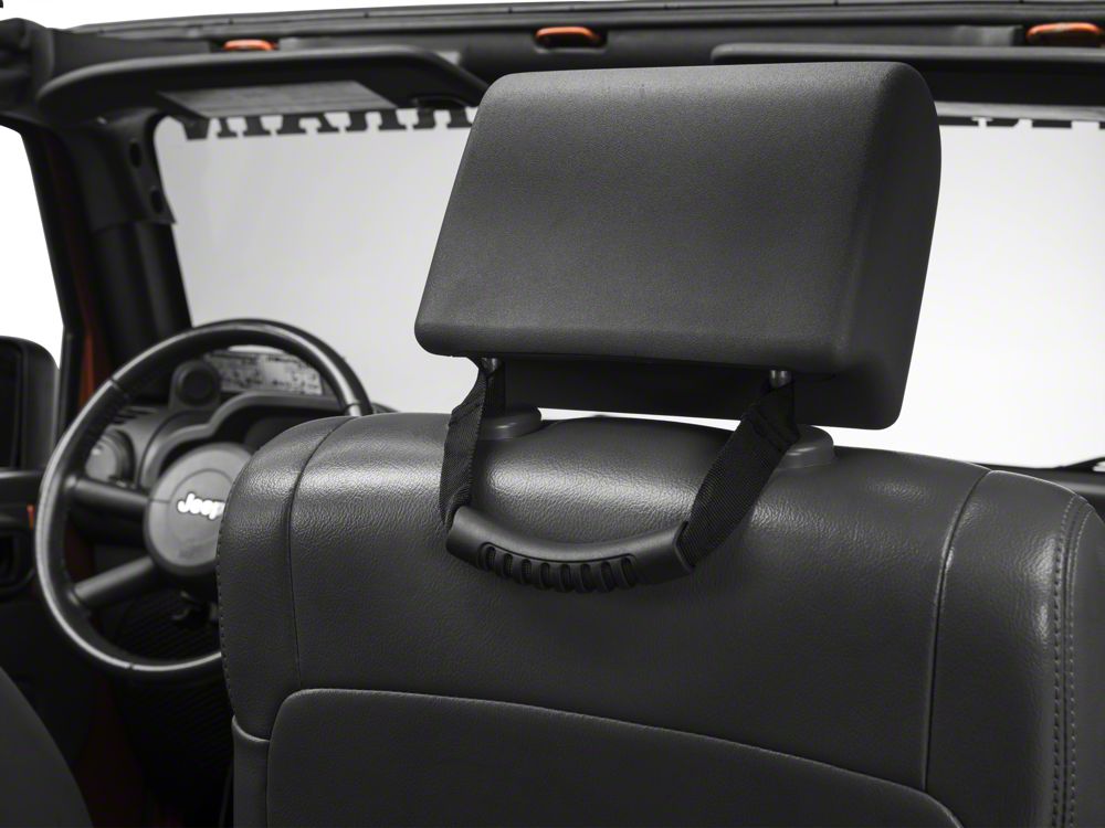 RedRock Rear Seat Grab Handles (07-25 Jeep Wrangler JK & JL 4-Door)