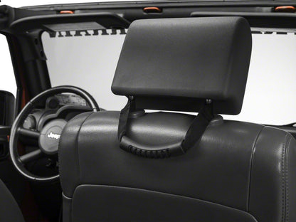 RedRock Rear Seat Grab Handles (07-25 Jeep Wrangler JK & JL 4-Door)