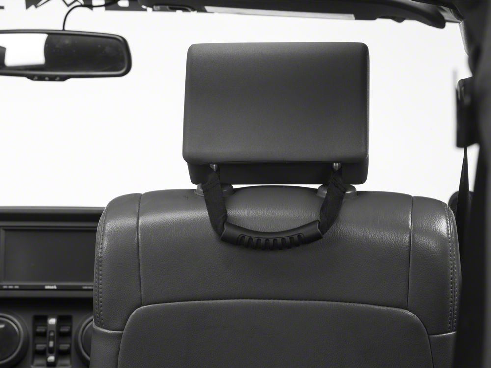RedRock Rear Seat Grab Handles (07-25 Jeep Wrangler JK & JL 4-Door)