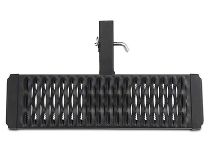RedRock Aluminum Hitch Step for 2-Inch Receiver; Black (Universal; Some Adaptation May Be Required)