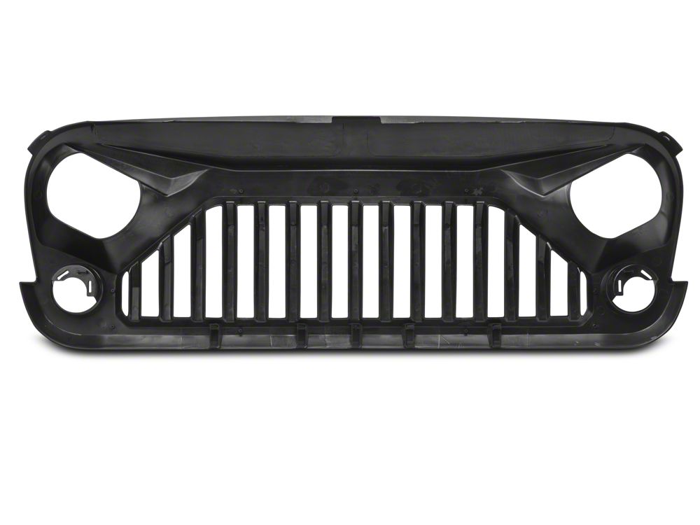 RedRock Gladiator Grille; Matte Black (07-18 Jeep Wrangler