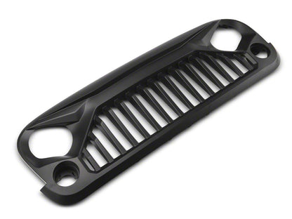RedRock Gladiator Grille; Matte Black (07-18 Jeep Wrangler JK)
