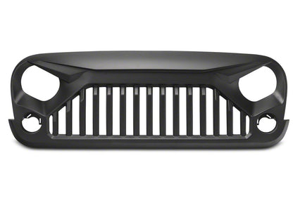 RedRock Gladiator Grille; Matte Black (07-18 Jeep Wrangler JK)