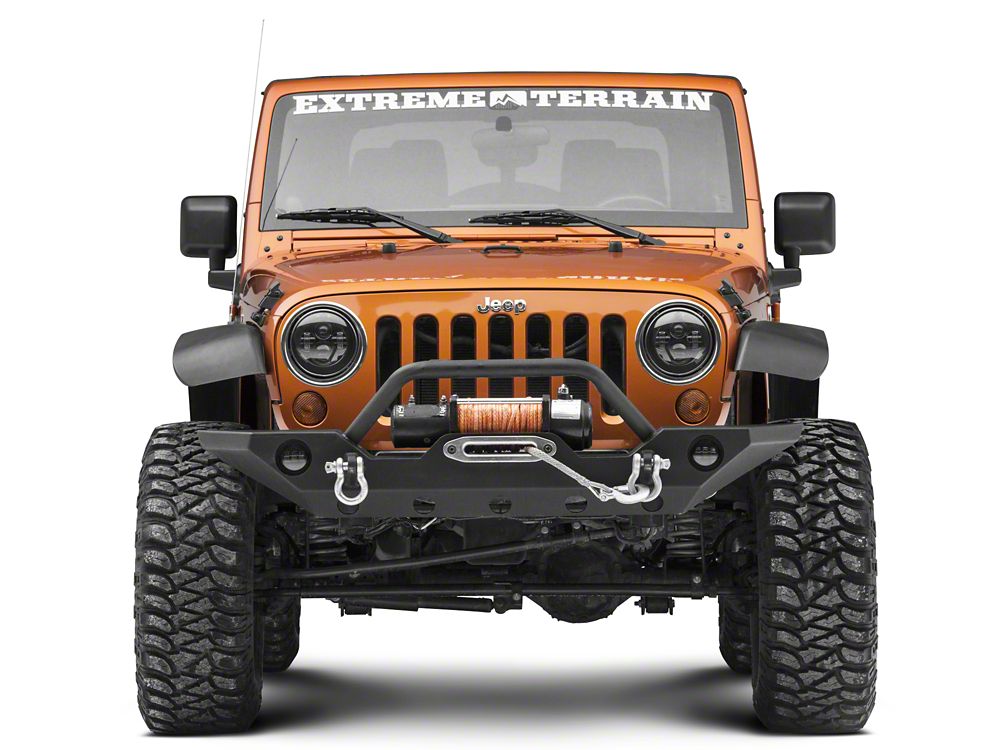 RedRock Headlight Bezels; Chrome (07-18 Jeep Wrangler JK)