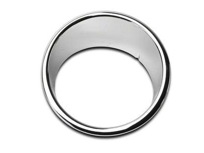 RedRock Headlight Bezels; Chrome (07-18 Jeep Wrangler JK)