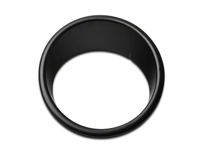RedRock Headlight Bezels; Gloss Black (07-18 Jeep Wrangler JK)