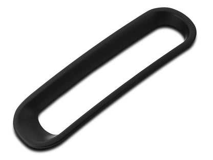 RedRock Grille Inserts; Matte Black (07-18 Jeep Wrangler JK)