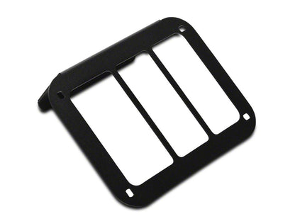 RedRock Tail Light Guards; Black (07-18 Jeep Wrangler JK)