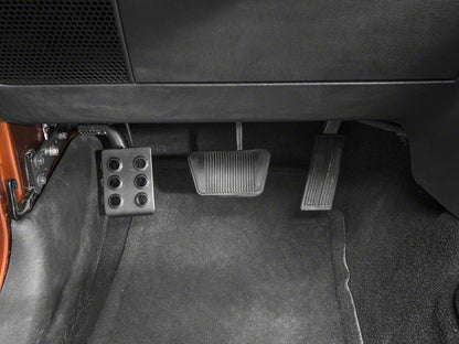 RedRock Dead Pedal; Driver Side (07-18 Jeep Wrangler JK w/ Automatic Transmission)