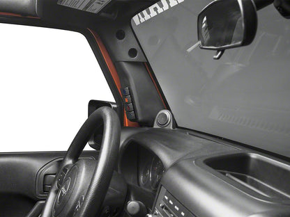 RedRock A-Pillar Switch Panel with Switches (07-18 Jeep Wrangler JK)