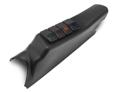 RedRock A-Pillar Switch Panel with Switches (07-18 Jeep Wrangler JK)