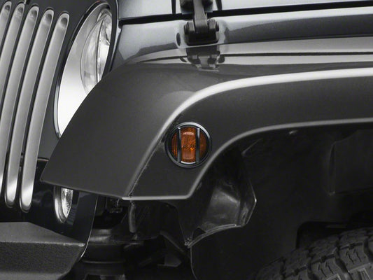 RedRock Euro Side Marker Light Guards (07-18 Jeep Wrangler JK)
