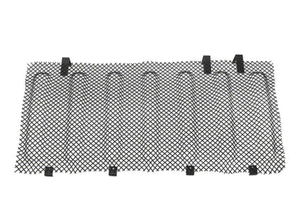 RedRock Wire Mesh Grille Insert; Black (07-18 Jeep Wrangler JK)
