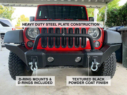 RedRock Avenger Full Width Front Bumper (07-18 Jeep Wrangler JK)