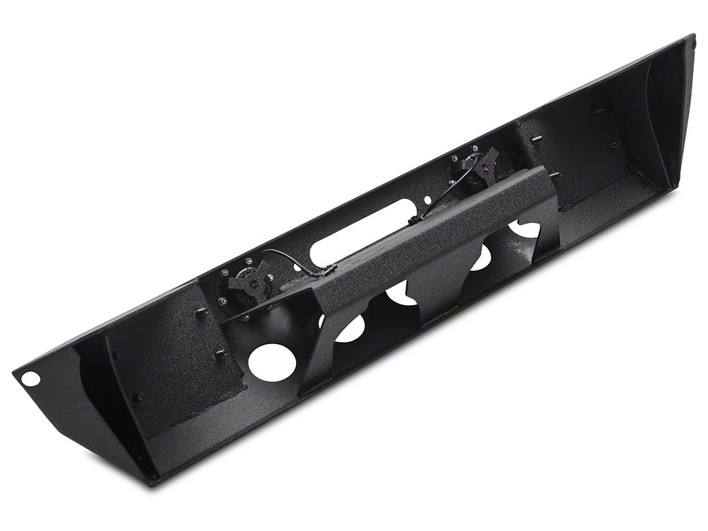 RedRock Stubby Winch Front Bumper with LED Fog Lights (18-25 Jeep Wrangler JL)