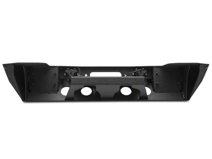 RedRock Stubby Winch Front Bumper with LED Fog Lights (18-25 Jeep Wrangler JL)