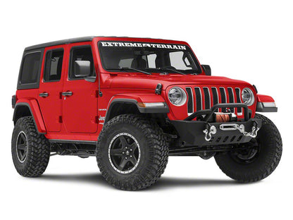 RedRock Crawler Stubby Winch Front Bumper (18-25 Jeep Wrangler JL)