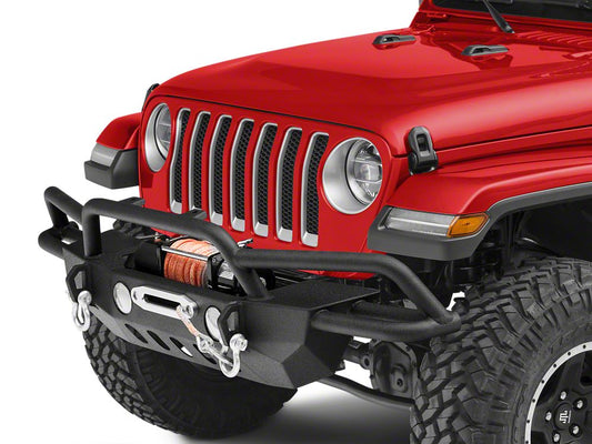 RedRock Crawler-Max Full Width Winch Front Bumper (18-25 Jeep Wrangler JL)