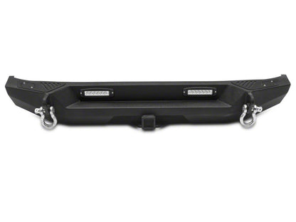 RedRock Max-HD Rear Bumper with LED Fog Lights (07-18 Jeep Wrangler JK)