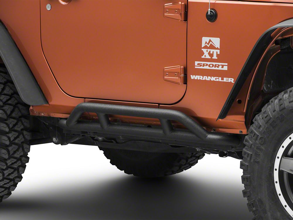 RedRock HD Rocker Guards (07-18 Jeep Wrangler JK 2-Door)