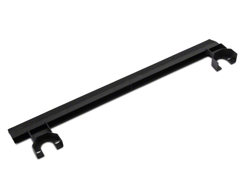 RedRock HD Straight Rocker Steps; Textured Black (07-18 Jeep Wrangler JK 2-Door)