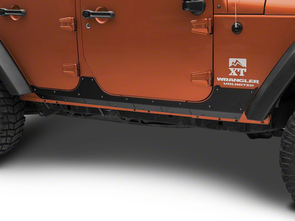 RedRock Rocker Guards (07-18 Jeep Wrangler JK 4-Door)