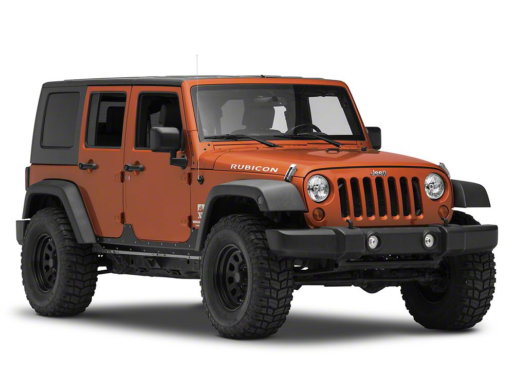 RedRock Rocker Guards (07-18 Jeep Wrangler JK 4-Door)