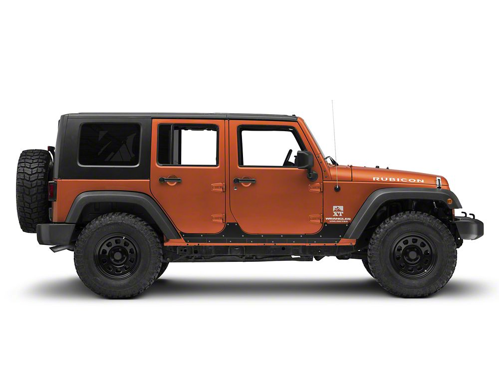 RedRock Rocker Guards (07-18 Jeep Wrangler JK 4-Door)