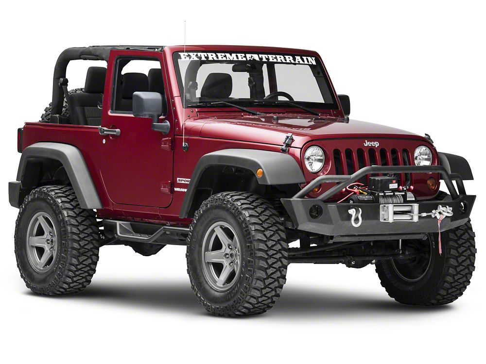RedRock HD Drop Side Step Bars (07-18 Jeep Wrangler JK 2-Door)
