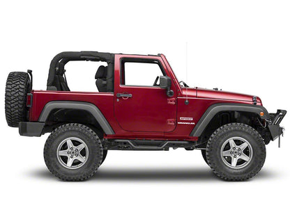 RedRock HD Drop Side Step Bars (07-18 Jeep Wrangler JK 2-Door)