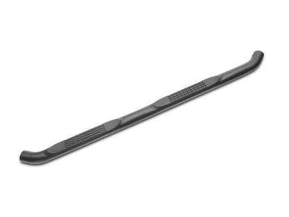 RedRock 3-Inch Round Curved Side Step Bars; Textured Black (18-25 Jeep Wrangler JL 4-Door)
