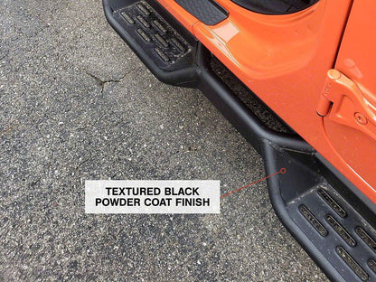 RedRock HD Drop Side Step Bars (18-25 Jeep Wrangler JL 4-Door)