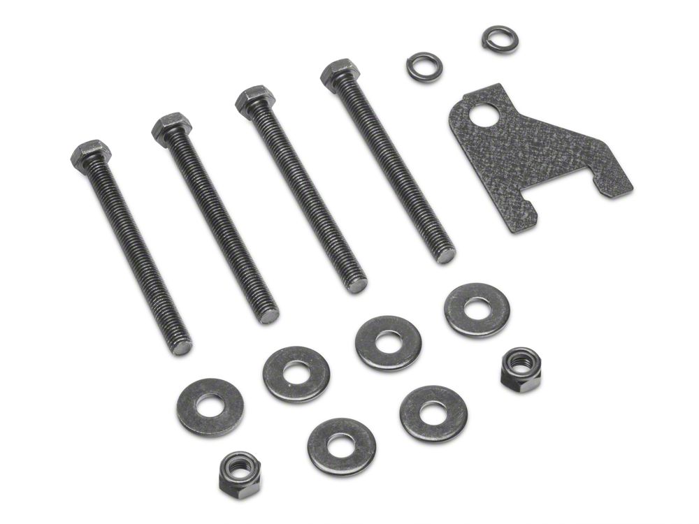 RedRock Hitch; Textured Black (07-25 Jeep Wrangler JK & JL)