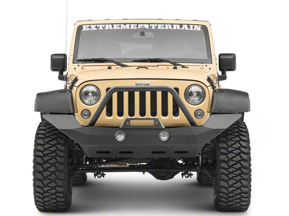 RedRock Defender Full Width Front Bumper w/ Winch Mount (18-22 Jeep Wrangler JL)