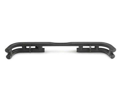 RedRock Tubular Rear Bumper with Wrap Around; Textured Black (18-25 Jeep Wrangler JL)